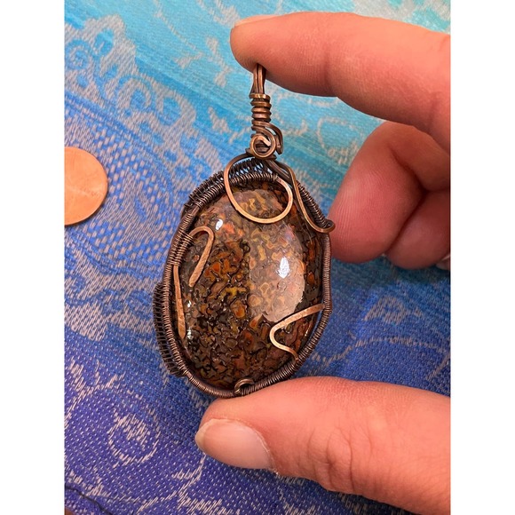 Hand Crafted Dino Bone Pendant - Picture 3 of 10